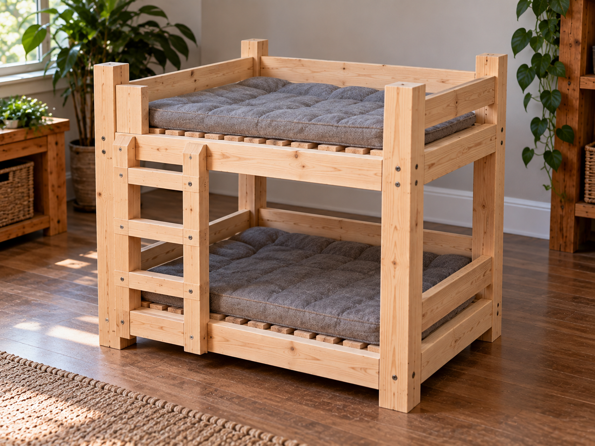 Two-Story Cat House Build Plans