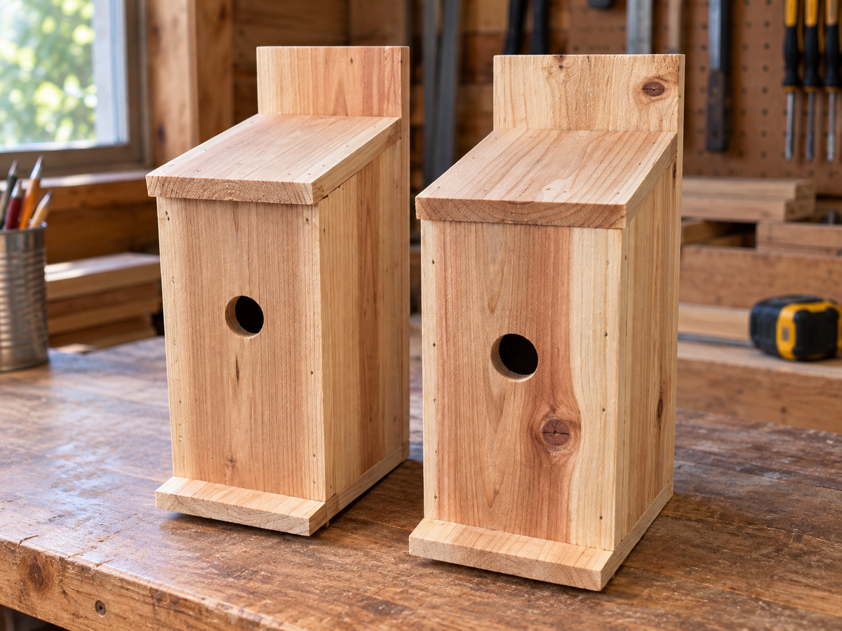 Fence Picket Bird House