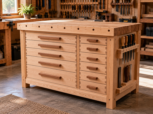 Cordless Power Tool Storage Shelf
