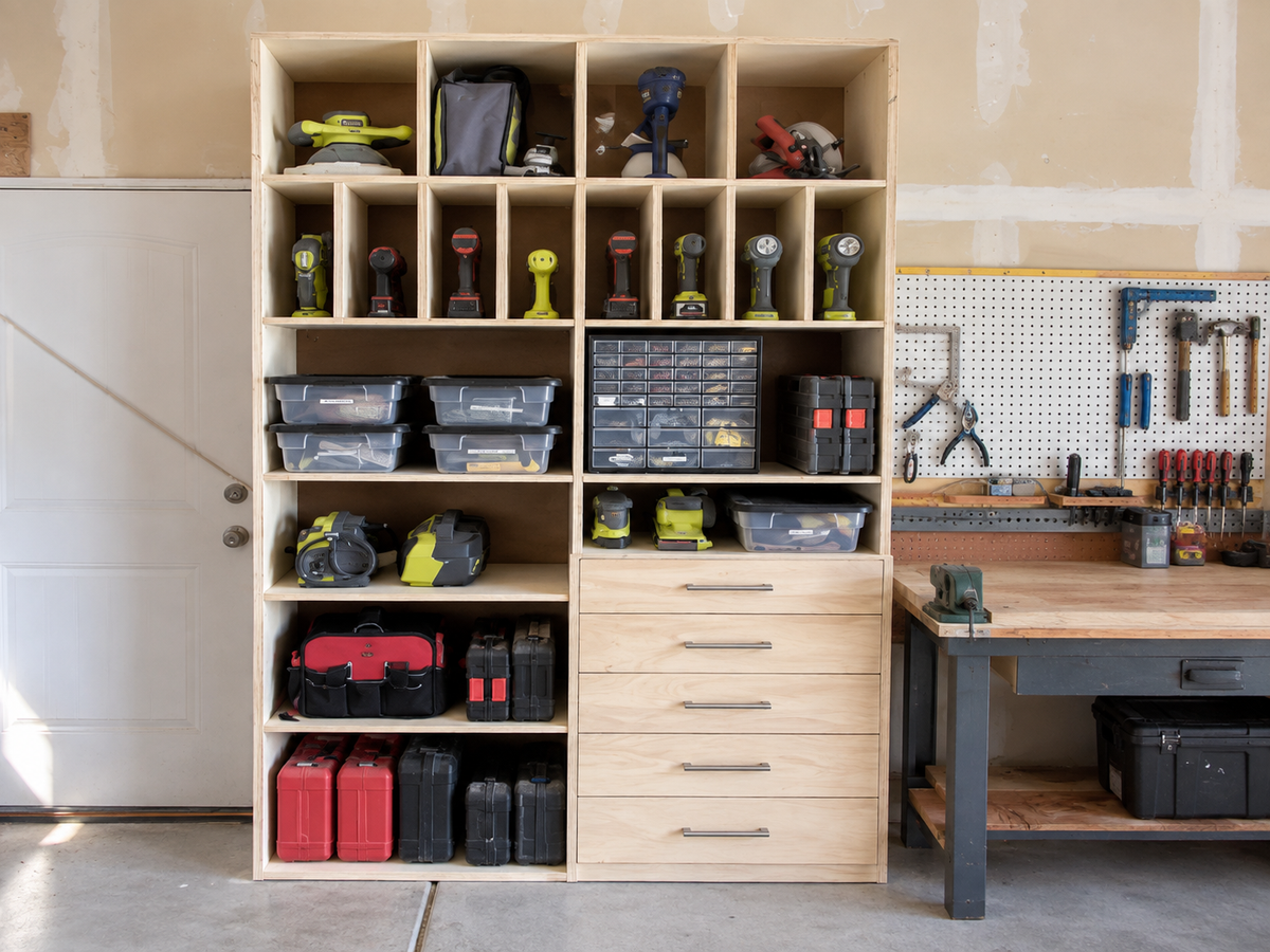 Tool Storage Shelf